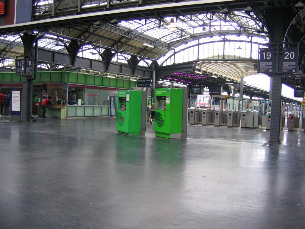 Le point de rendez-vous à la gare de l'Est